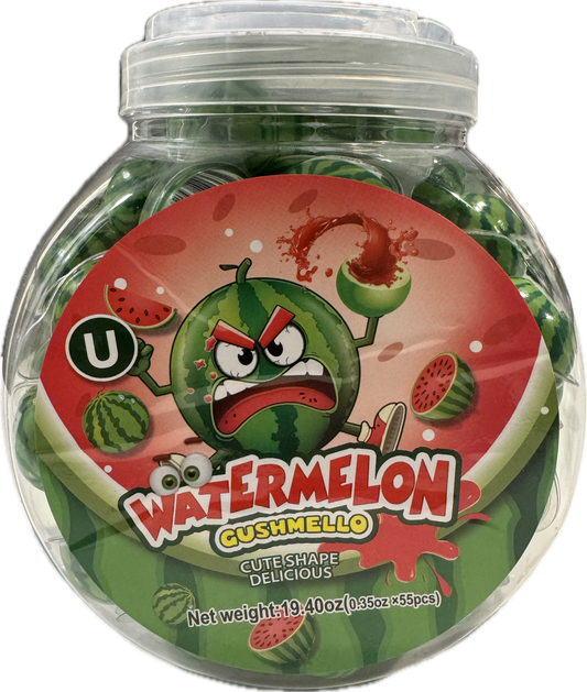 Gushmello Liquid Filled Gummy Watermelon Candy