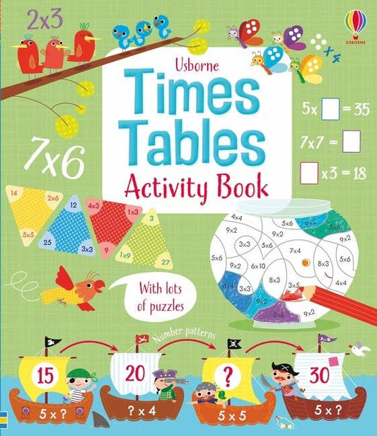 Times Tables Activity Book : Usborne