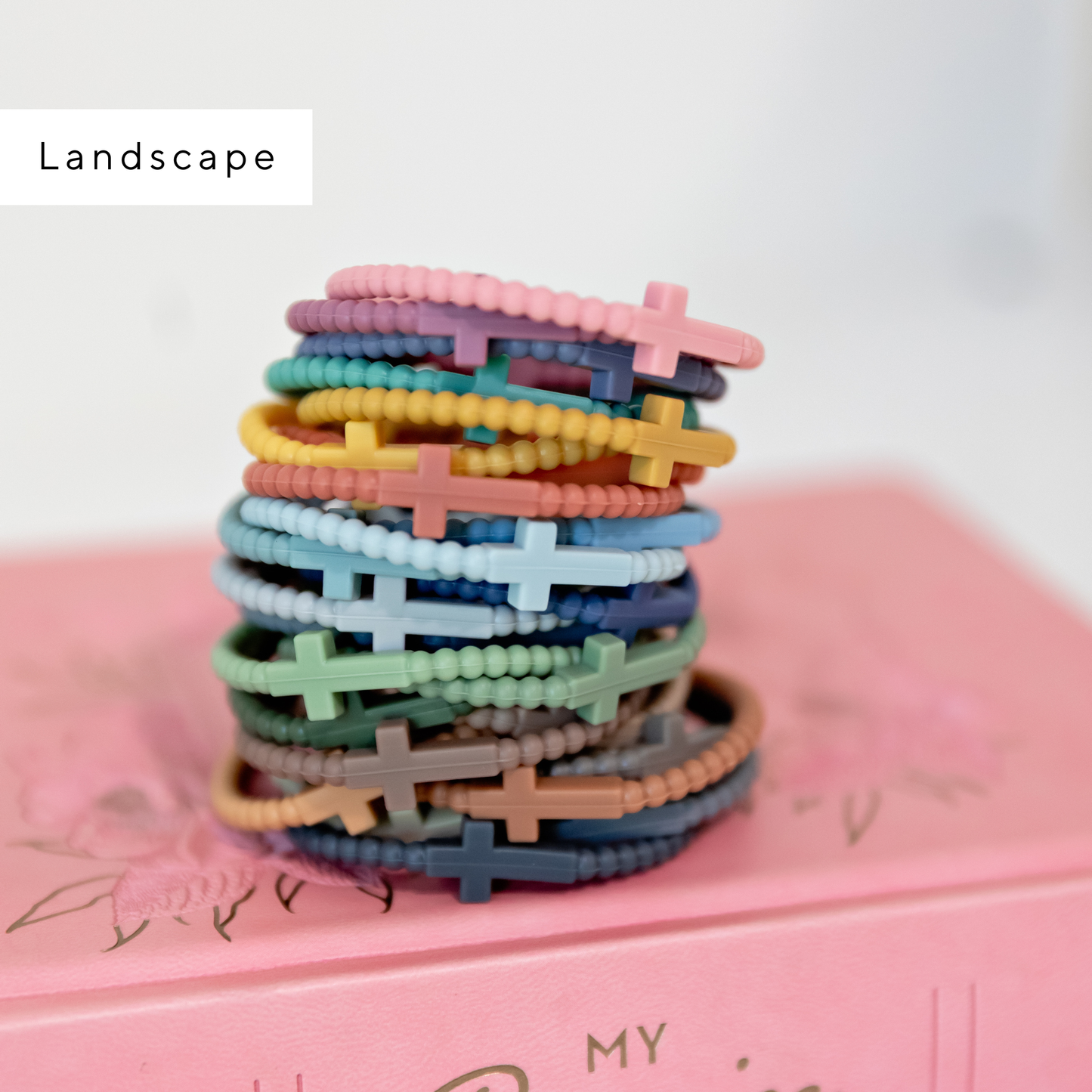 Single Jesus Loop Bracelet