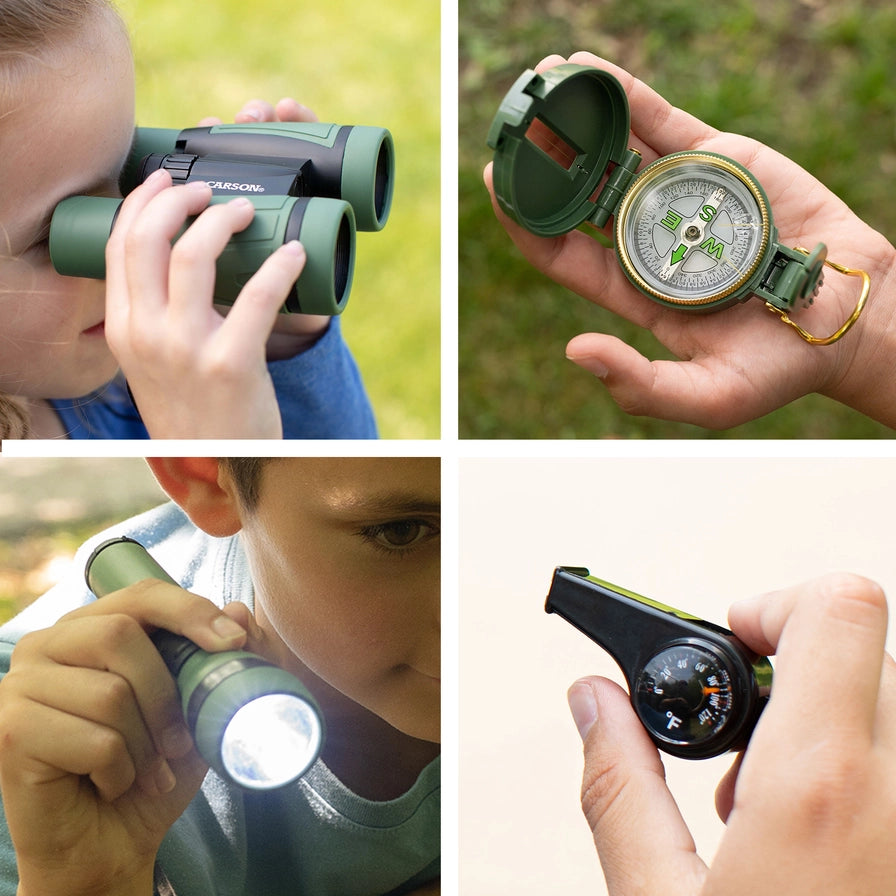Adventurepak™ 5 Piece Bundle For Kids, Exploration Kit (Carson Optical)