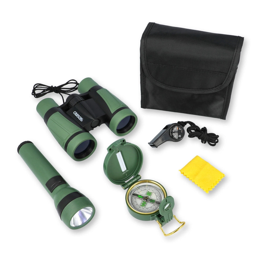 Adventurepak™ 5 Piece Bundle For Kids, Exploration Kit (Carson Optical)