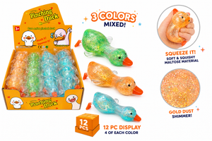 Pinching Duck Glitter Squishy