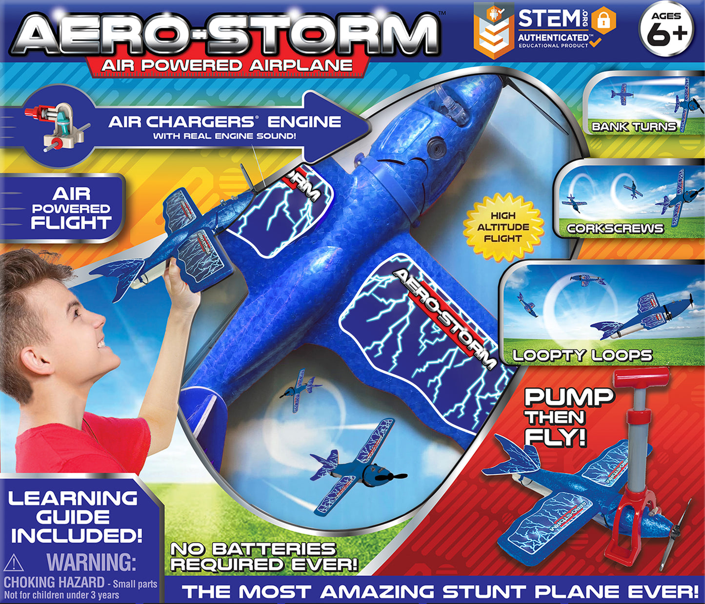 Aero-Storm Airplane Blue