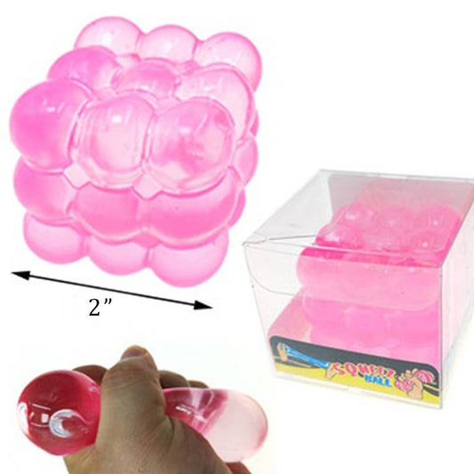 Embossed Cube Shaped Maltose Squishy Toy