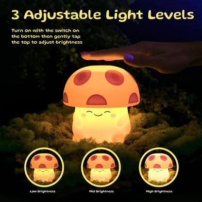 Red Mushi Mushroom Light
