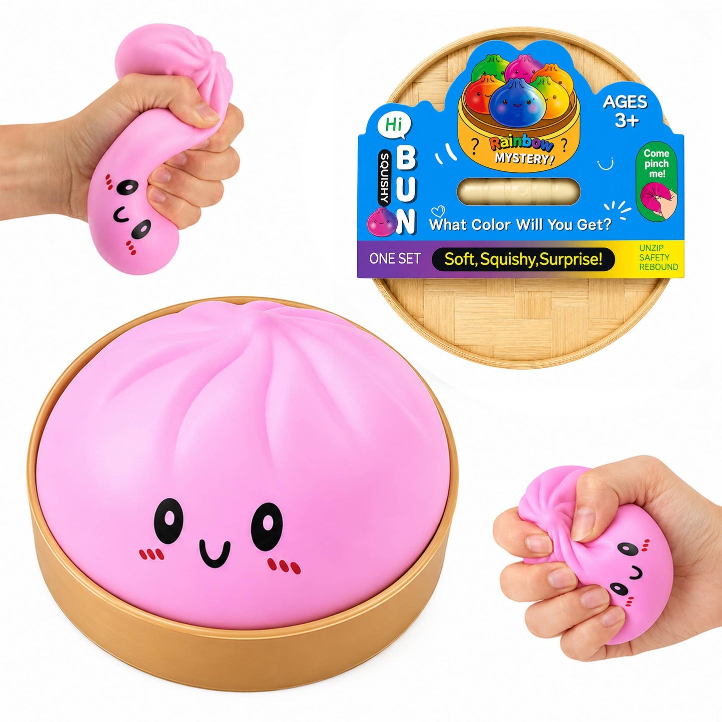 Regular Mystery Squishy Dumpling – Sensory Toy