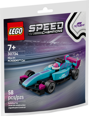Mini F1 ACADEMY Car (LEGO Speed Champions pouch)