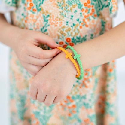 Single Jesus Loop Bracelet