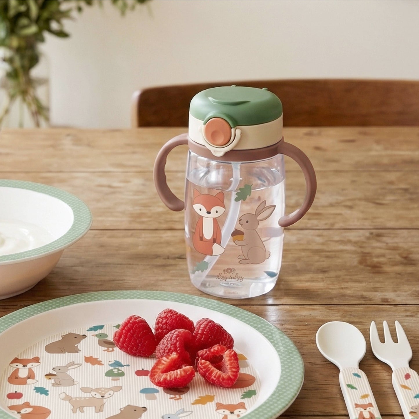 Itzy Sips™ - Straw Cup With Snap-Close Lid