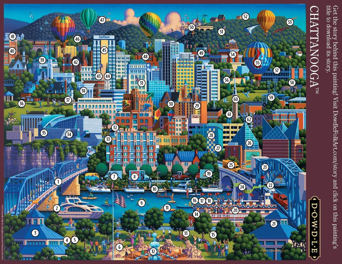 Chattanooga 500-Piece Puzzle