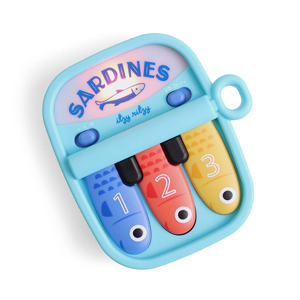 Bitzy Tunes™ Sardines - Light-up Interactive Piano Toy