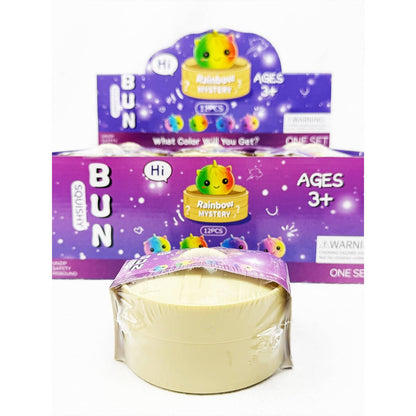 Mystery Rainbow Unicorn Dumpling Squishy with Steamer