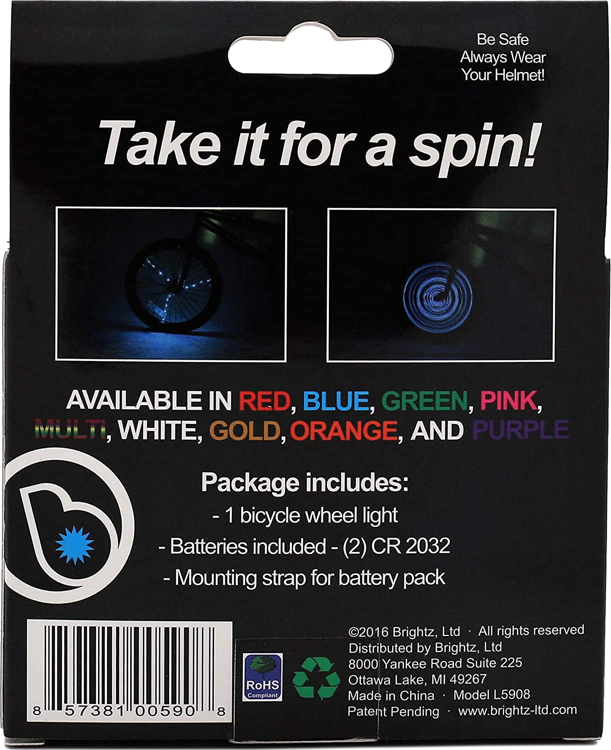 Spin Brightz Blue Pattern
