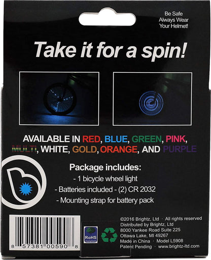 Spin Brightz Blue Pattern