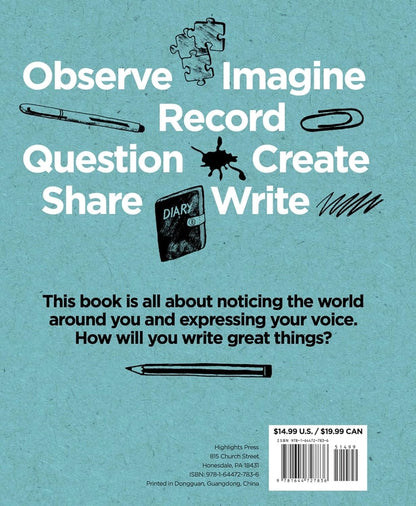 Book of Things to Write (Highlights for Kids)