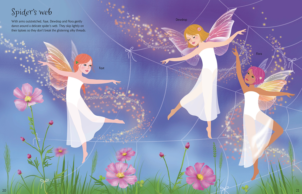 Dancing Fairies - Sticker Dolly Dressing