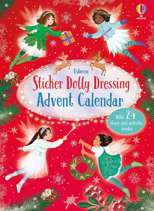 Sticker Dolly Dressing Advent Calendar : Usborne
