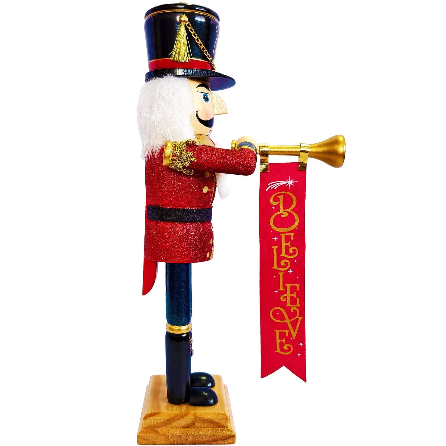 14” Royal Trumpeter Nutcracker
