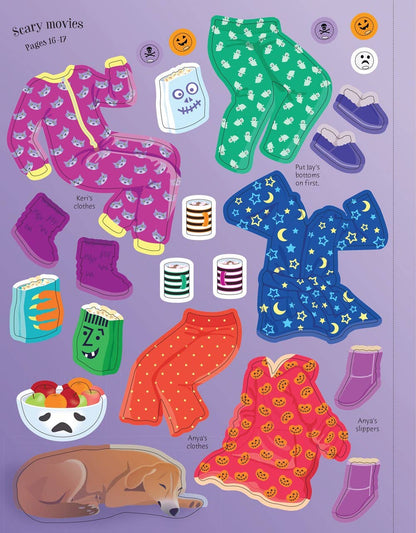 Sticker Dolly Dressing Halloween Party : Usborne