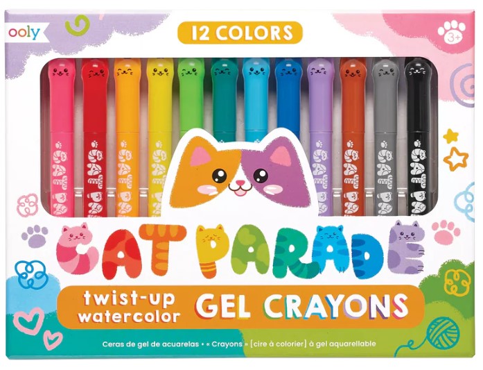 Cat Parade Gel Crayons (Ooly)