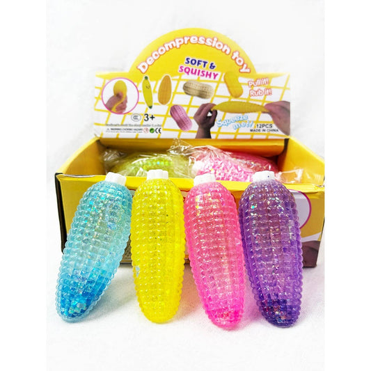 Corn Shaped Maltose Texture Stress Relief Squeeze Toy