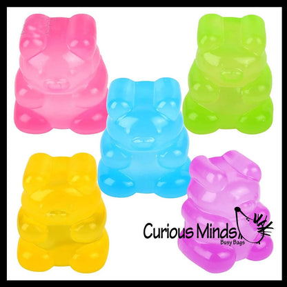 Large 4" Gummy Bear Shaped Ball