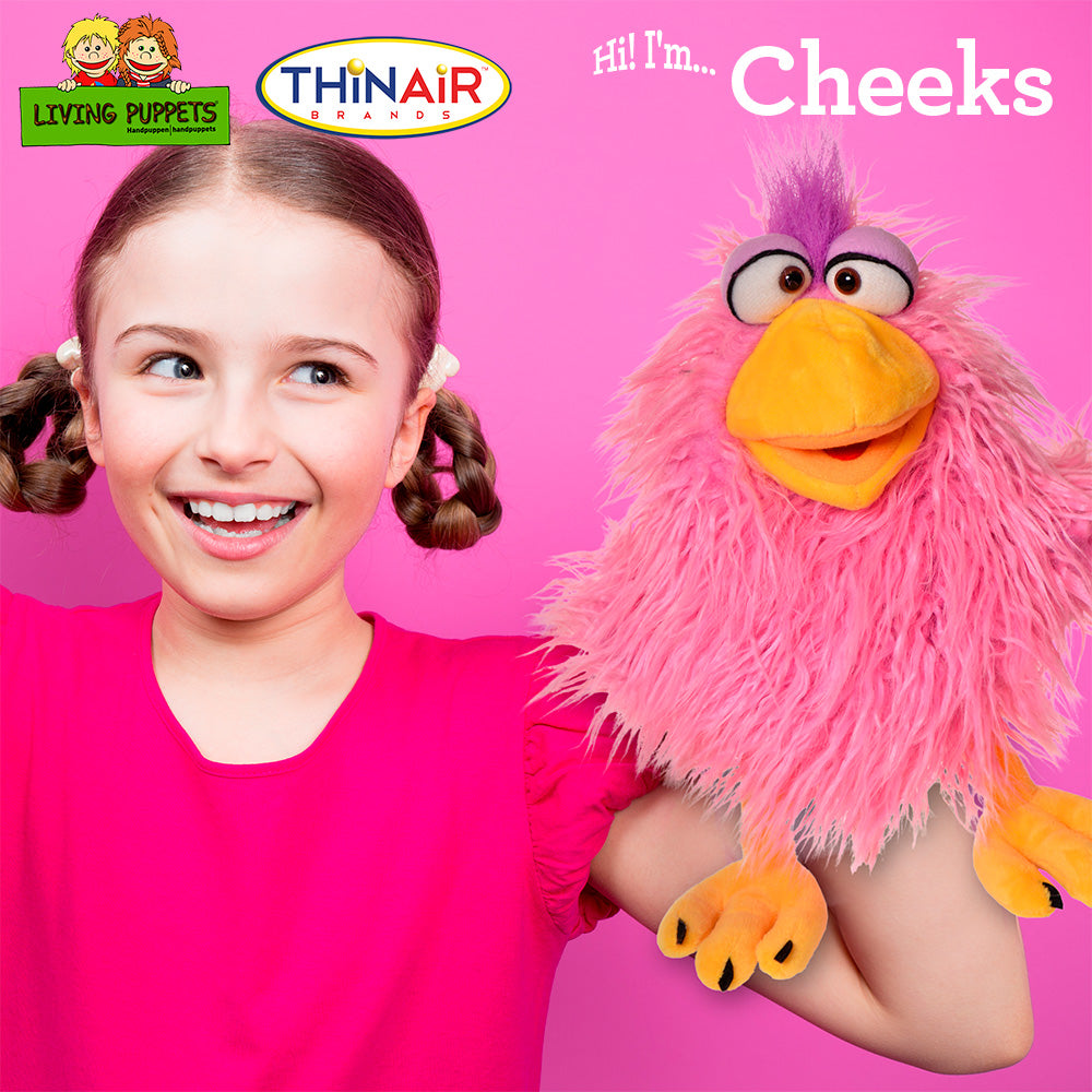 Living Puppet Cheeks 14in