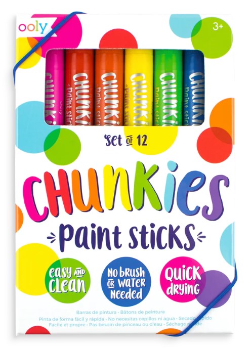 Chunkies Paint Sticks 12pk (Ooly)