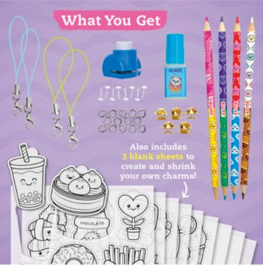 Color & Shrink Charms: Kawaii Style (Klutz)