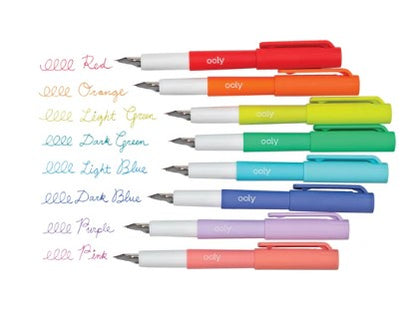 Color Write Fountain Pens (Ooly)