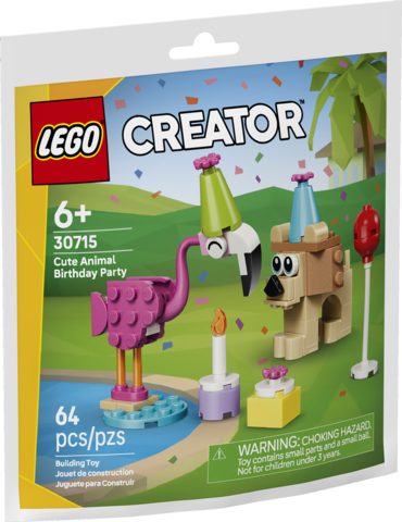 LEGO Creator: Cute Animal Birthday Party (pouch)