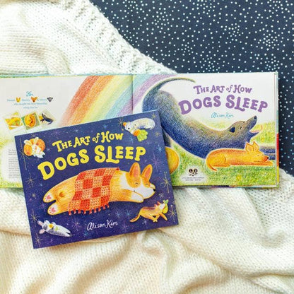 Art of How Dogs Sleep
