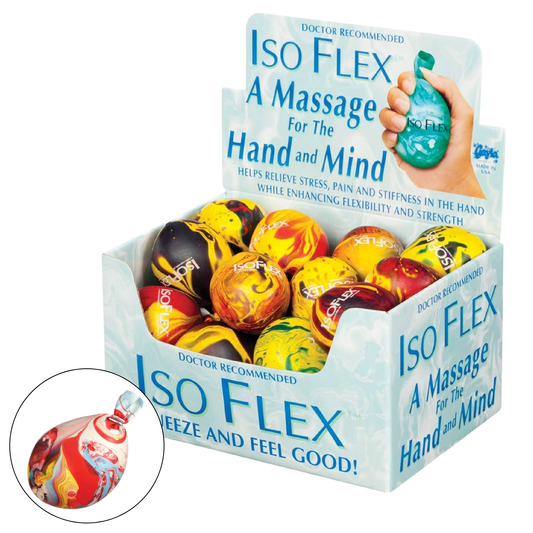 ISO Flex Stress Balls, Assortment, 2.25"