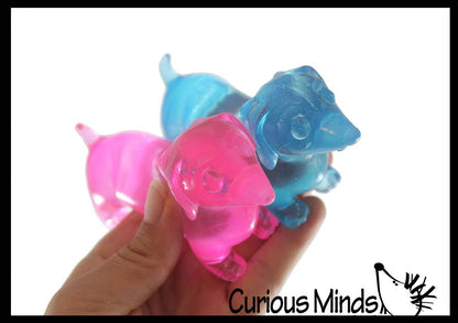 1 Sugar Dachshund Dog Ball Bag - Thick Glue/Gel Syrup Molass