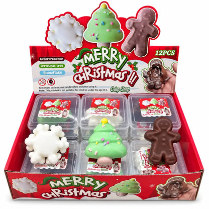Crispy Shell Christmas Crunchy ASMR Cookie Squishy Stress Relief Toy