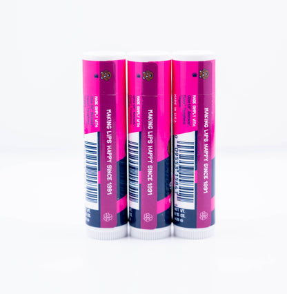 24pc Organic Bear Smooch Raspberry Lip Balm POP