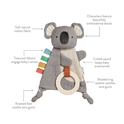 Bitzy Crinkle - Sensory Toy with Teether