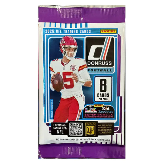 8pk 2025 Panini Donruss NFL Trading Cards