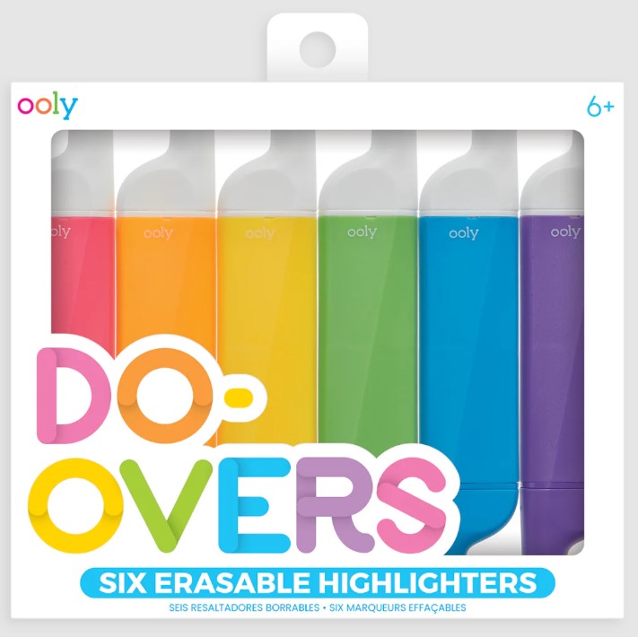 Do-Overs Erasable Highlighters (Ooly)