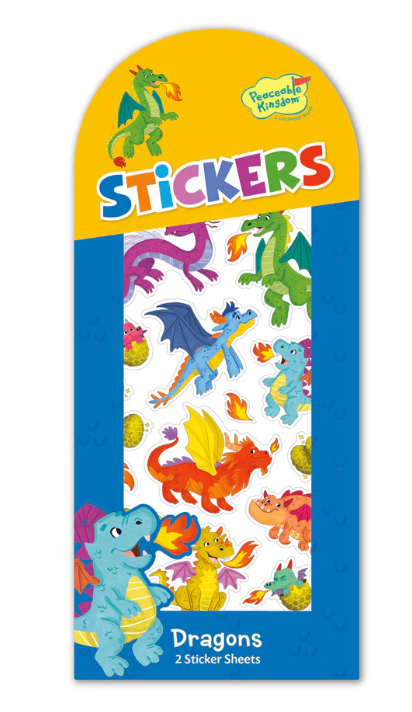 Dragon Stickers (Peaceable Kingdom)
