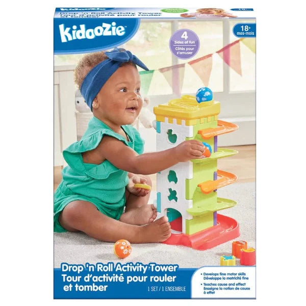 Kidoozie Drop 'n Roll Activity Tower