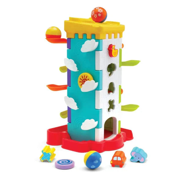 Kidoozie Drop 'n Roll Activity Tower