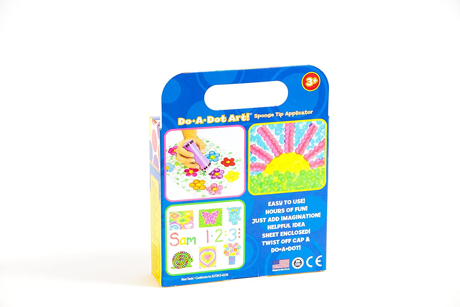 Rainbow Dot Markers 4 Pac