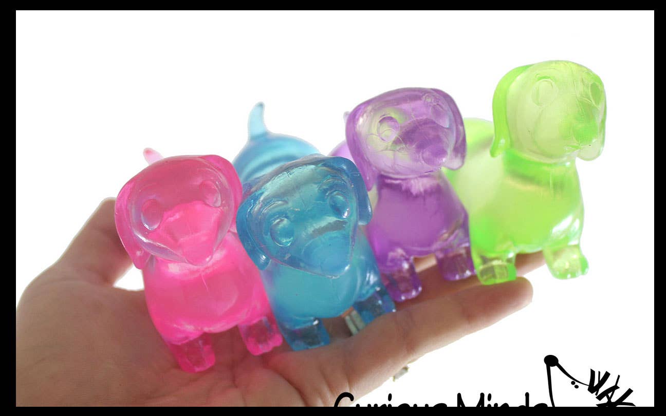 1 Sugar Dachshund Dog Ball Bag - Thick Glue/Gel Syrup Molass