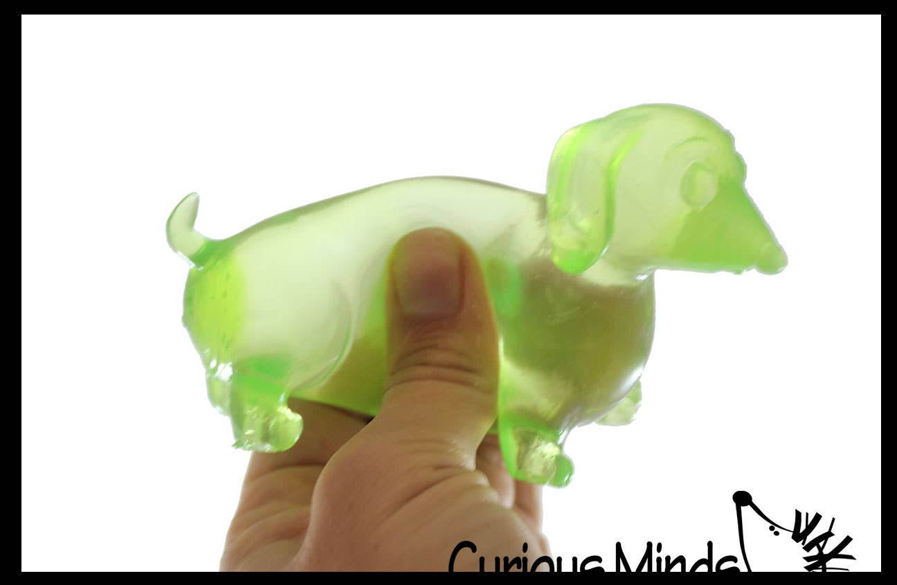 1 Sugar Dachshund Dog Ball Bag - Thick Glue/Gel Syrup Molass