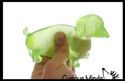 1 Sugar Dachshund Dog Ball Bag - Thick Glue/Gel Syrup Molass