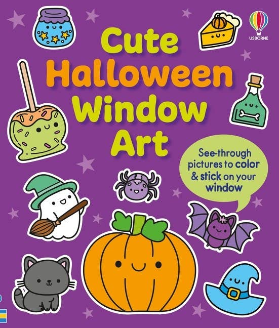 Cute Halloween Window Art: Usborne