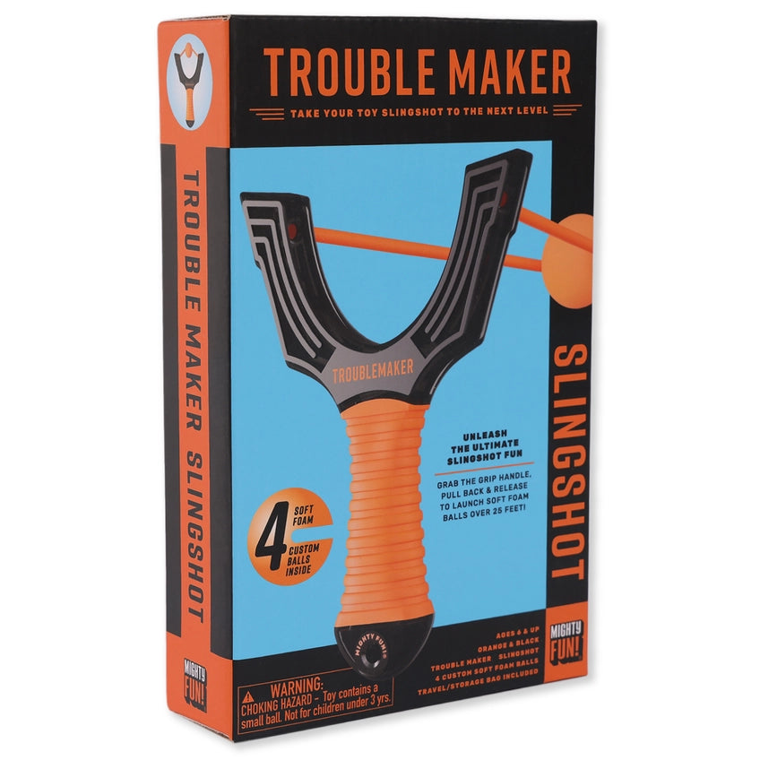 Orange Trouble Maker Slingshot
