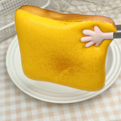 Slow Rising Toast Bread Squishy Toy
