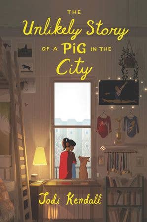 Unlikely Story of a Pig in the City, The : Jodi Kendall